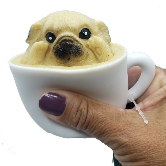 Schylling Squeeze 3 the Pup in a Cup Squishy Toy- Fidget Stress Ball - Random - Picture 5 of 8